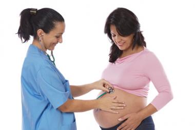 Doctor and Pregnant Woman
