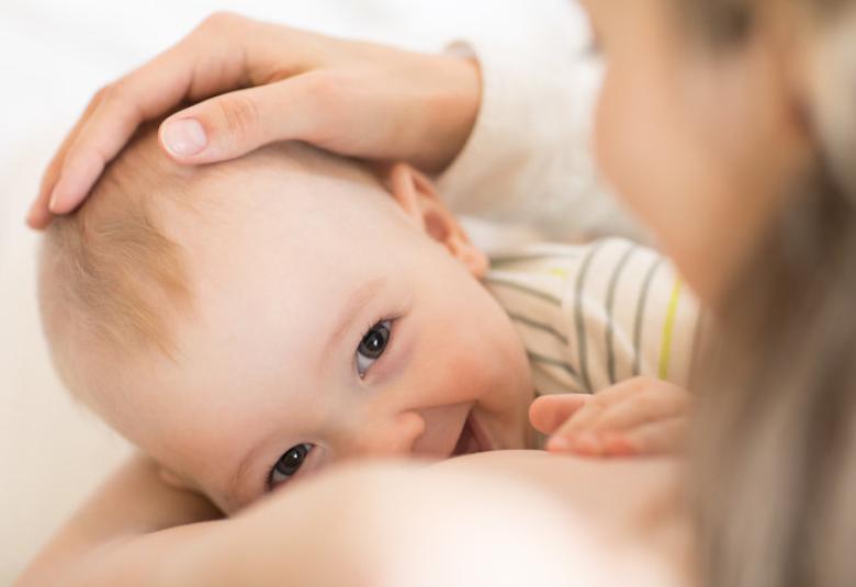 breastfed baby