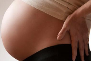 Pregnant belly