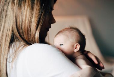 image of mother with infant